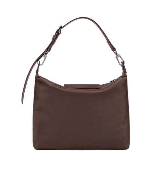 Longchamp Brown Le Pliage Xtra M Hobo Bag
