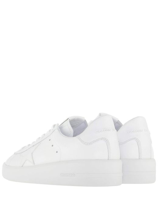Golden Goose Deluxe Brand White Purestar Sneakers for men