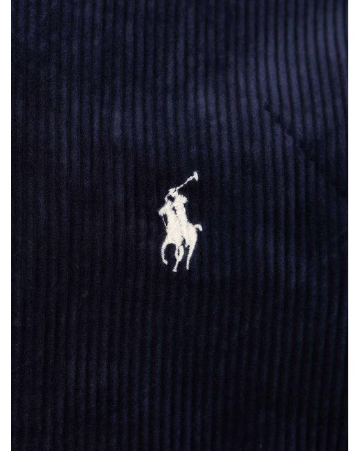 Polo Ralph Lauren Blue Wynton Corduroy Jacket for men