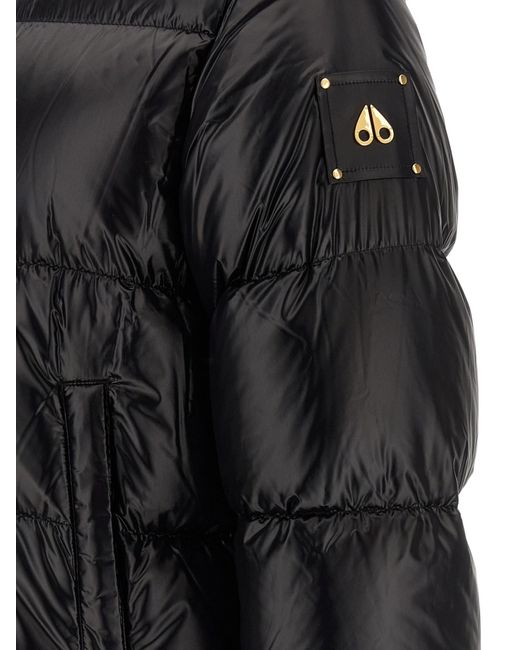Moose Knuckles Black Moonstone Padded Jacket