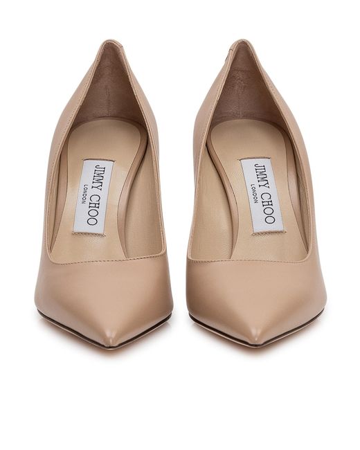 Jimmy Choo White Love 85 Pumps