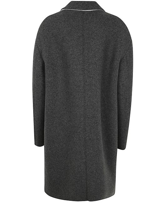 N°21 Gray Jersey Coat
