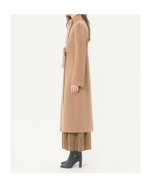 Valentino Natural Double-Kashmir Coat