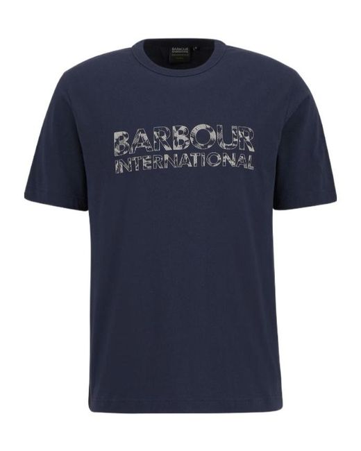 Barbour Blue B.Int Bento Tee Sn53 for men