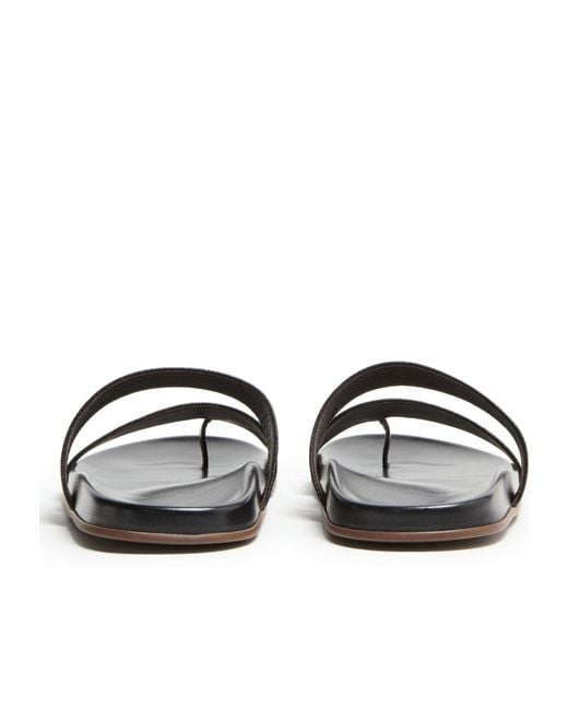 The Row White Casual Flat Slippers