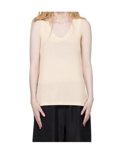 Studio Nicholson White Votan Vest