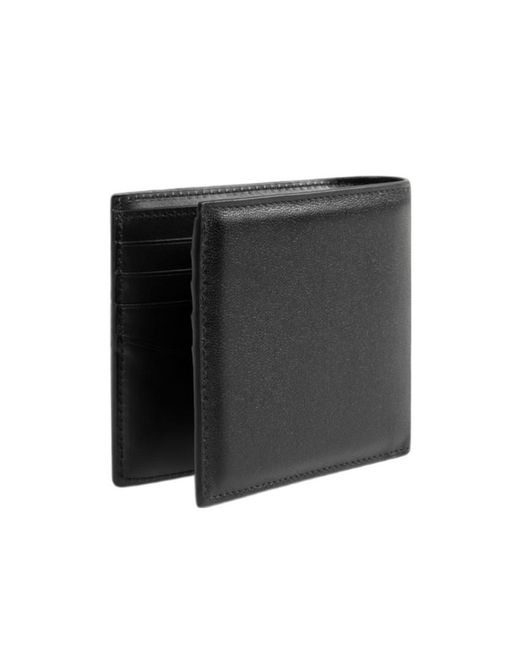 Givenchy Black Logo Embossed Bi-Fold Wallet for men