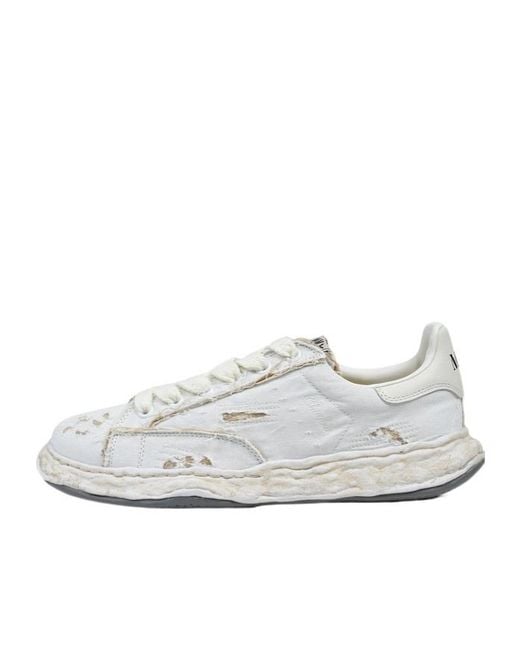Maison Mihara Yasuhiro White Charles Sneakers for men