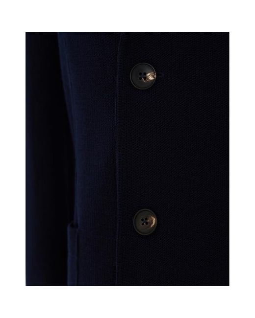 Barena Blue Single-Breasted Suit Jacket for men