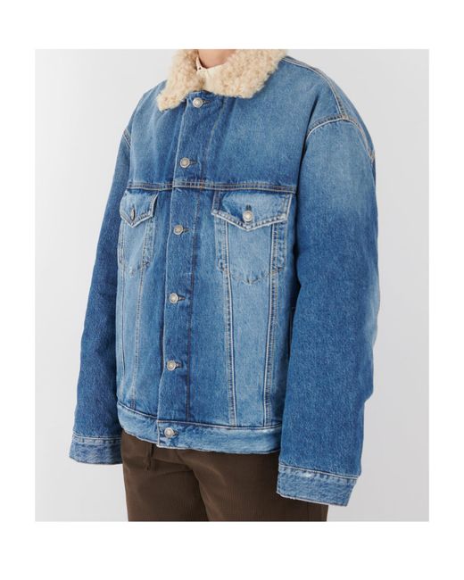 Acne Blue Long-Sleeved Denim Jacket