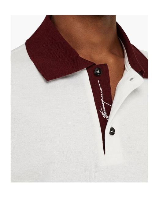 Ferragamo White Sweaters for men