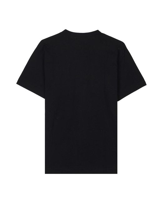 Comme des Garçons Black Short-Sleeved T-Shirt for men