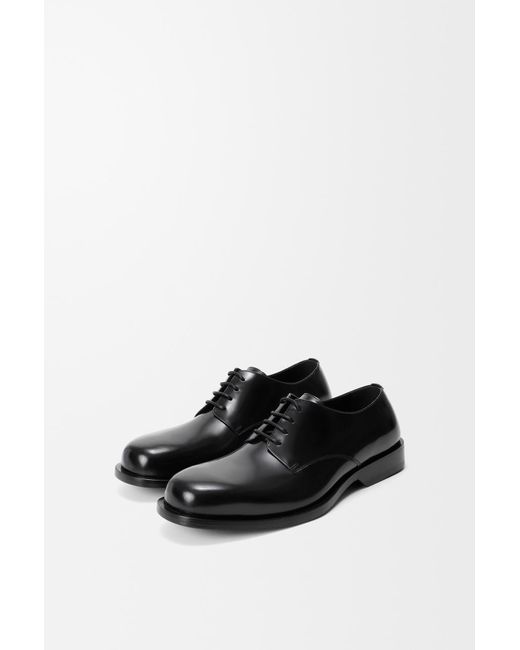 Loewe Black Bobine Lace-Up Derby Shoes for men