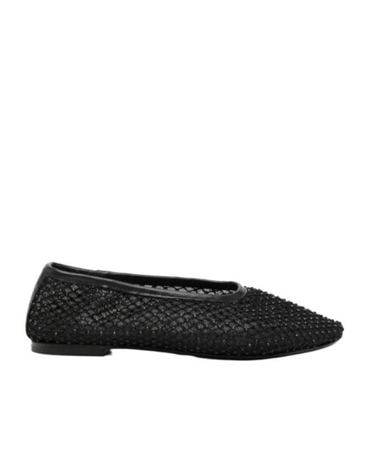 Staud Black Alba Ballet Flat