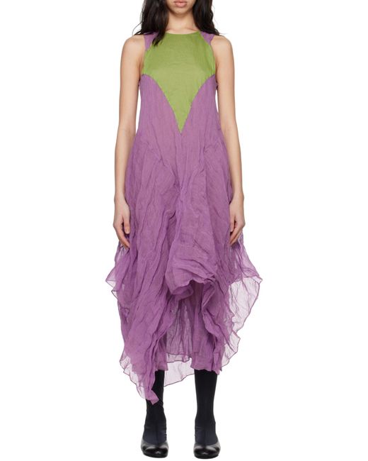 Kiko Kostadinov Shura Sleeveless Dress In Purple Lyst kiko-kostadinov-shura-sleeveless-dress-in-purple-lyst