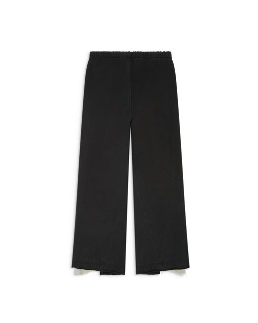 GALLERY DEPT. Black Color-Blocked Casual Pants for men