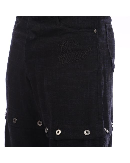 Off-White c/o Virgil Abloh Black Classic Versatile Trousers for men