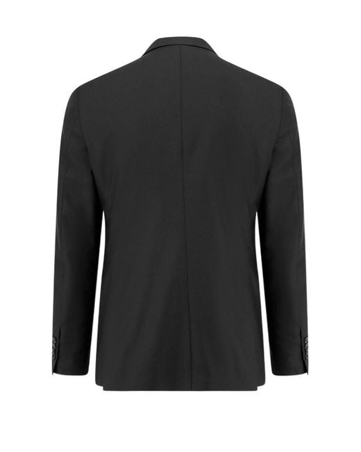 Tagliatore Black Single-Breasted Tailored Suit for men