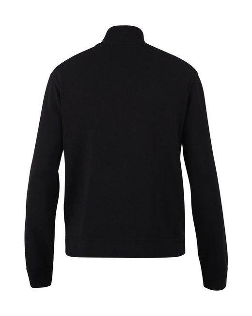 Valentino Black Zip-Up Sweatshirt for men