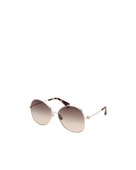 Max Mara Multicolor Round Frame Sunglasses