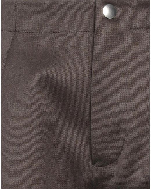 Burberry Gray Casual Trousers