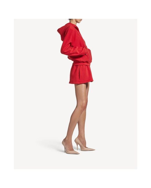 Balenciaga Cotton Embroidered Zip-Up Hoodie