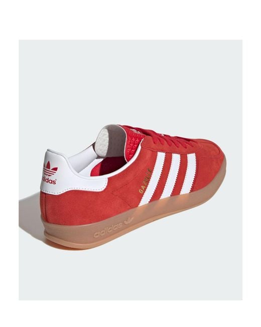 Adidas Originals Red Vintage Lowtop Sports Sneakers for men