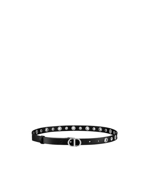 Dior White 30 Montaigne Belt