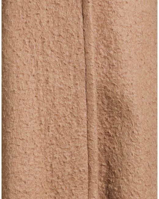 Maison Margiela Brown Single-Breasted Long-Sleeve Coat