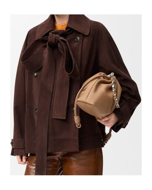 Loewe Brown Bow Jacket