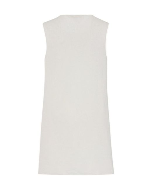 The Row White Jaylen Top