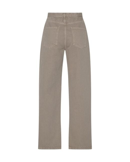 The Row Gray Finbar Jeans