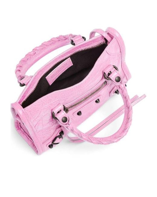 Balenciaga Pink Le City Bag Nano