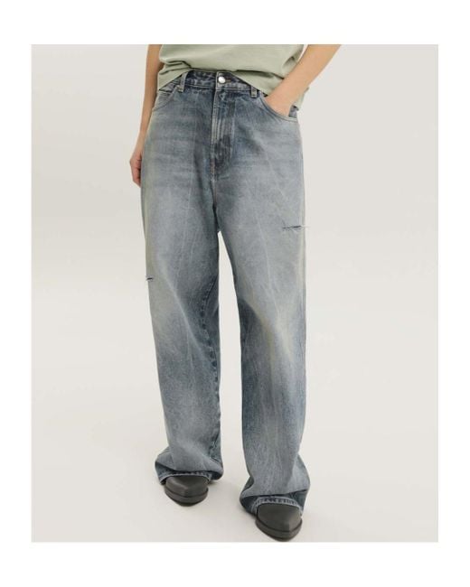 1989 STUDIO Blue Wide-Leg Jeans