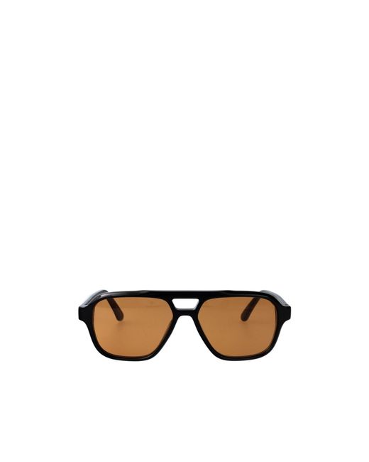 Retrosuperfuture Black Manevel Sunglasses for men