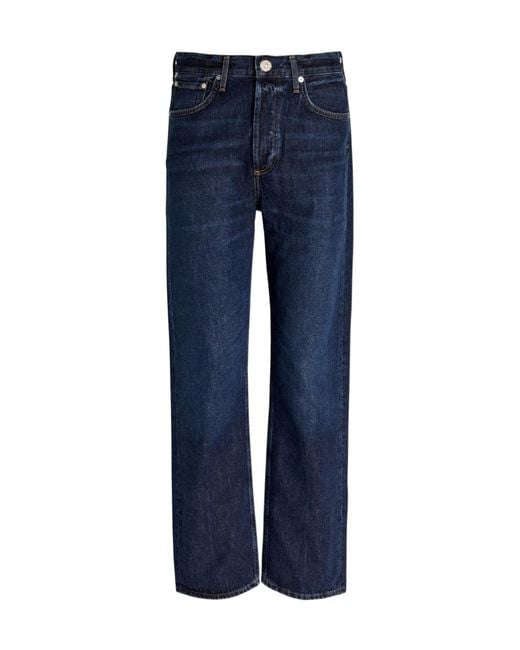 Citizens of Humanity Blue Blaine Straight-Leg Jeans