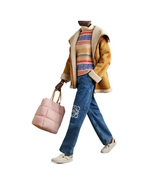 The Elder Statesman Multicolor Fair Isle Pattern Cashmere Turtleneck Sweater