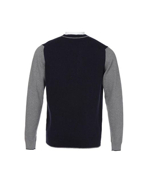 Armani Jeans Blue Logo Pullover for men