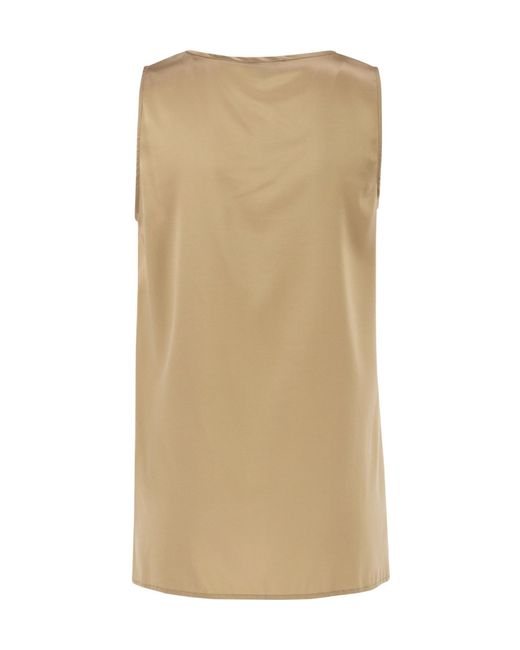Antonelli Natural Sleeveless Top