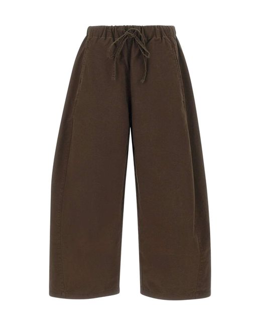 Entire studios Brown Loft Barrel-Leg Pants for men