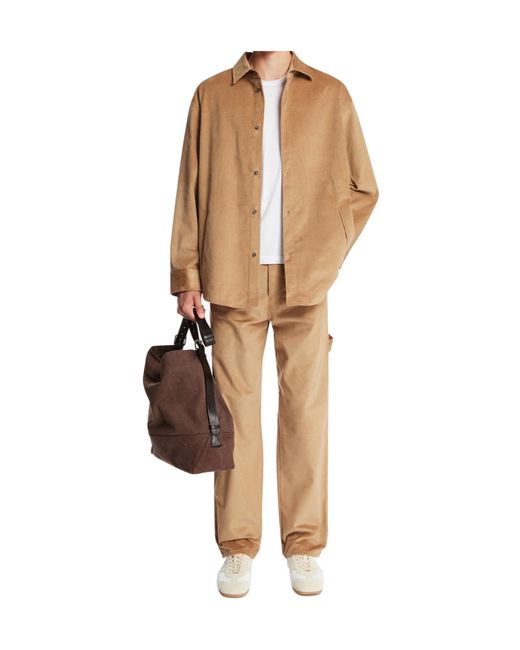DARKPARK Natural Casual Pants With Belt Loops for men