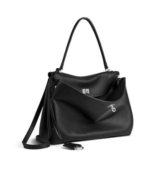 Balenciaga Black Rodeo Medium Handbag