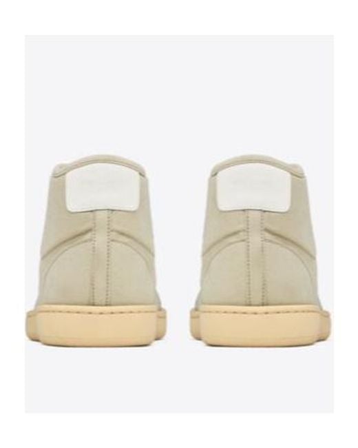 Saint Laurent Natural 'Sl39' Sneakers for men