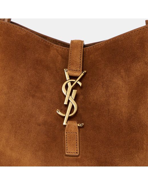 Saint Laurent Brown Solid Color Stylish Shoulder Bag