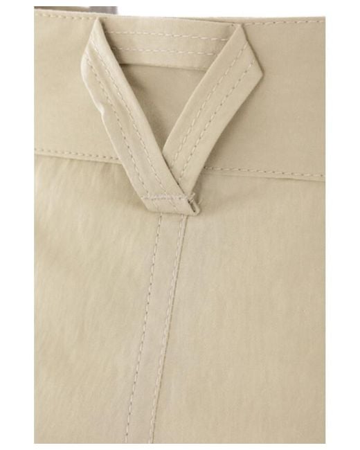 Bottega Veneta Natural Pocket Detailed Cargo Trousers