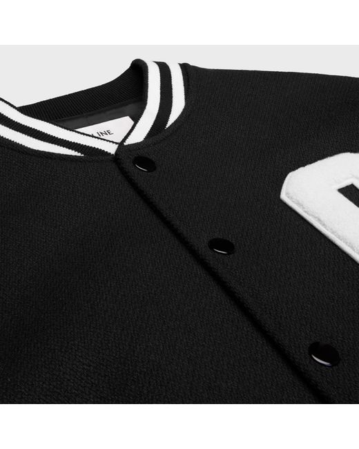 Céline Black Jackson Teddy Jacket for men