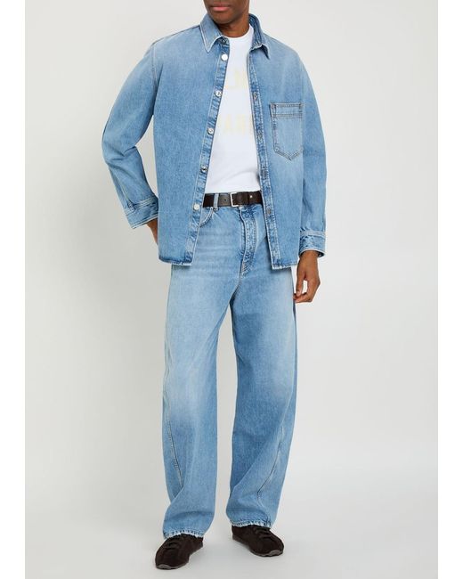Givenchy Blue Straight-Leg Jeans for men