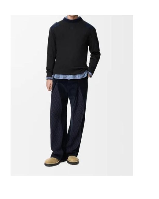 Loewe Blue Long-Sleeved Top
