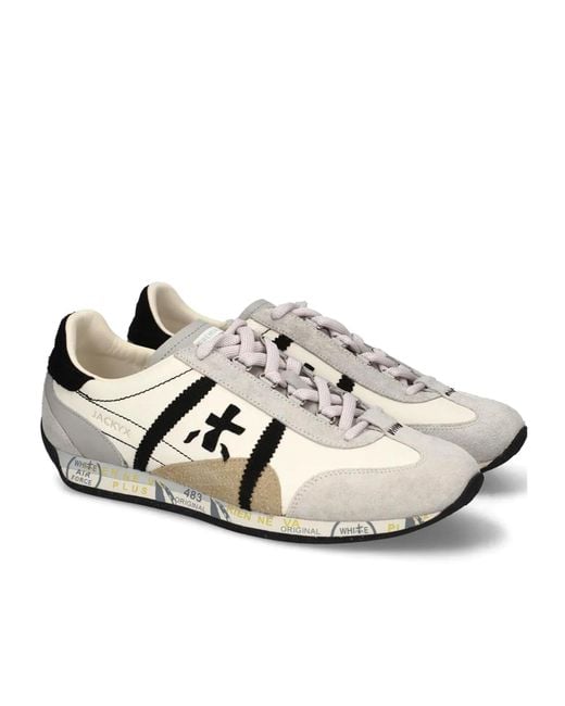 Premiata White Jackyx 8222 for men