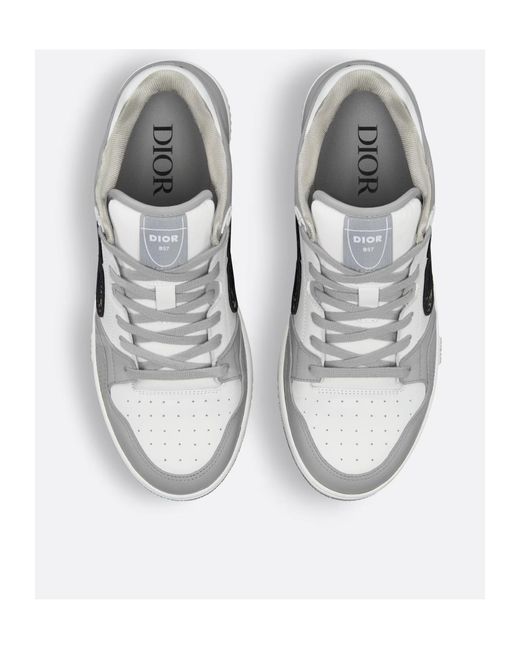 Dior White Homme B57 Low-Top Sneakers for men